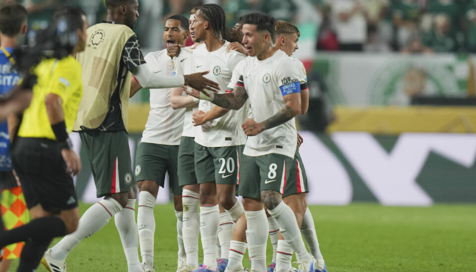Chelsea-spillerne kunne juble over avansement til semifinalen.
