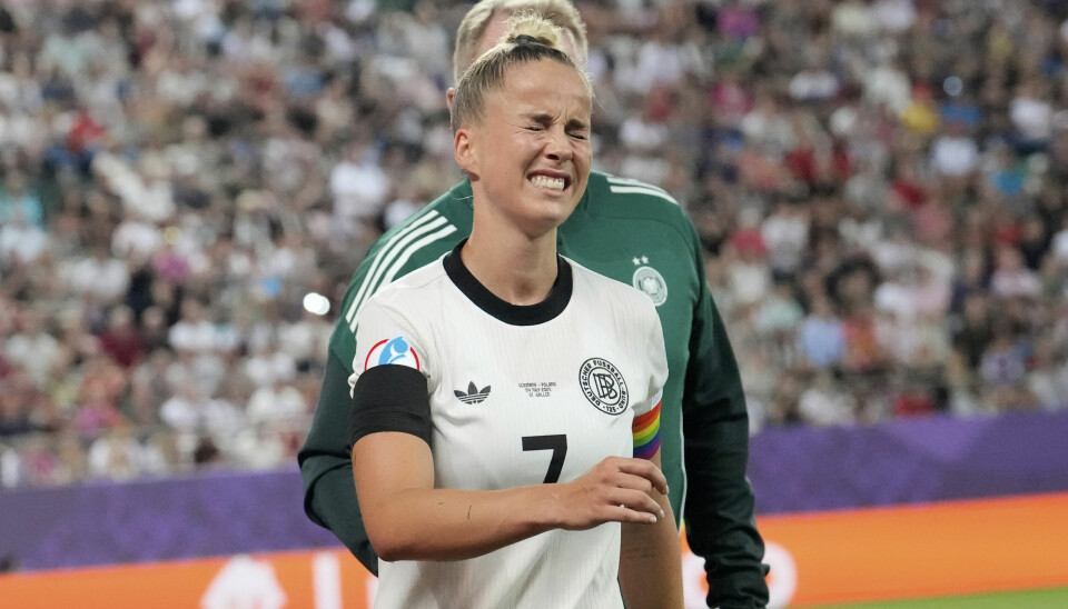 Giulia Gwinn er ute for resten av fotball-EM.