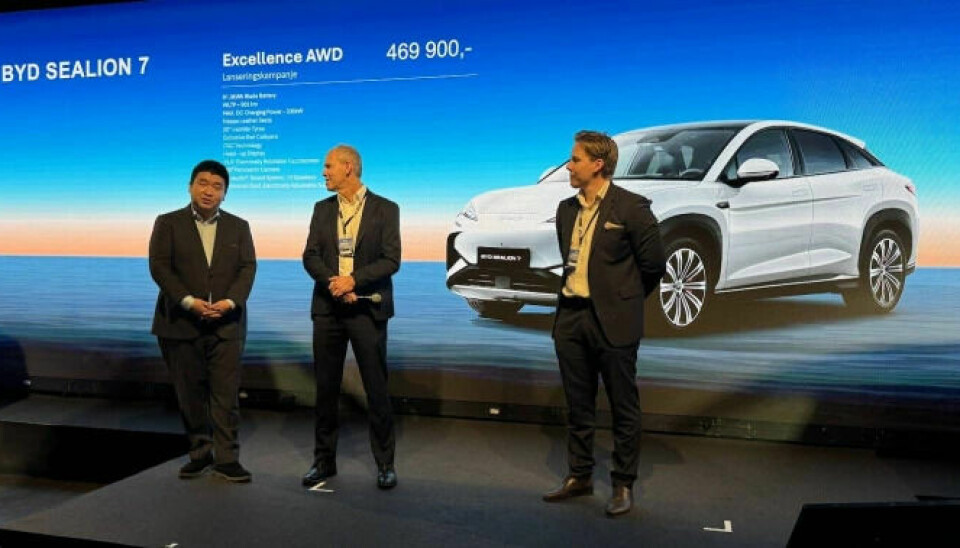 BYD er størst av de kinesiske produsentene, og har ambisjoner om å bli størst også i Norge. Men ikke alle konkurrentene er like heldig stilt. Foto: Broom