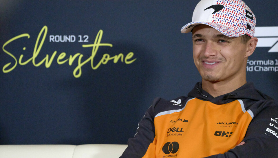 Lando Norris vant på Silverstone søndag.