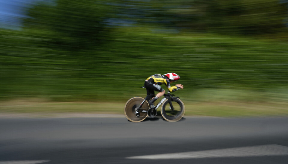 Jonas Vingegaard slet tungt på onsdagens tempo i Tour de France.