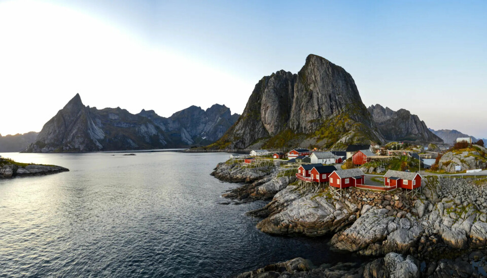 Lofoten har også fryktelig gamle fjell.