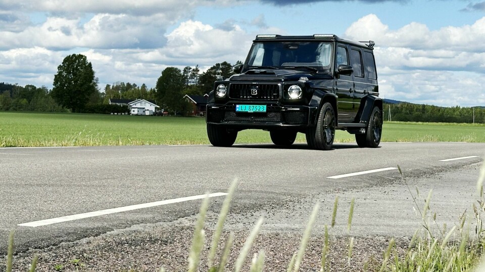 Om ikke en «vanlig» G 63 AMG holder for deg og varene dine, finnes det alternativer. Brabus Masterpiece 800 Wide Star Signature Edition er det drøyeste her til lands.