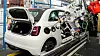 FABRIKK: Produksjonen av Fiat 500 med hybrid-drivlinje er nå i gang i Italia. Foto: Fiat.