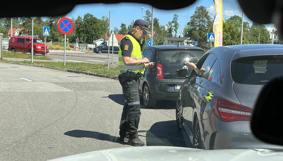 NYE REGLER: Norske bilister som råkjører risikerer nå å miste bilen. Nylig tok UP beslag i en bil, etter at en mann i 20-årene ble målt til 161 km/t i 80-sonen. Illustrasjonsfoto: Vegard Møller Johnsen.