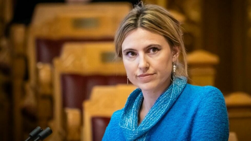 Sofie Marhaug (Rødt) mener den norske stat må ta ansvar for å innhente mer kunnskap om kjernekraft. Foto: Ole Berg-Rusten / NTB