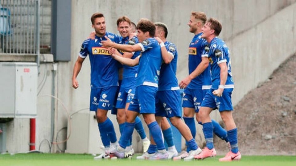 Stian Kristiansen scoret mot tidligere lagkompiser. Foto: Christoffer Andersen / NTB