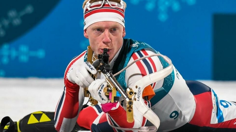 Johannes Thingnes Bø skal jakte enda en OL-medalje på fredagens stafett.