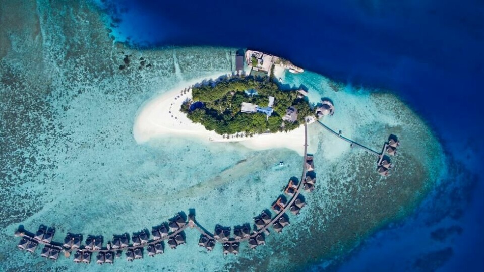 Resorten Adaaran Prestige Vadoo på Maldivene. Resorten Adaaran Prestige Vadoo på Maldivene.