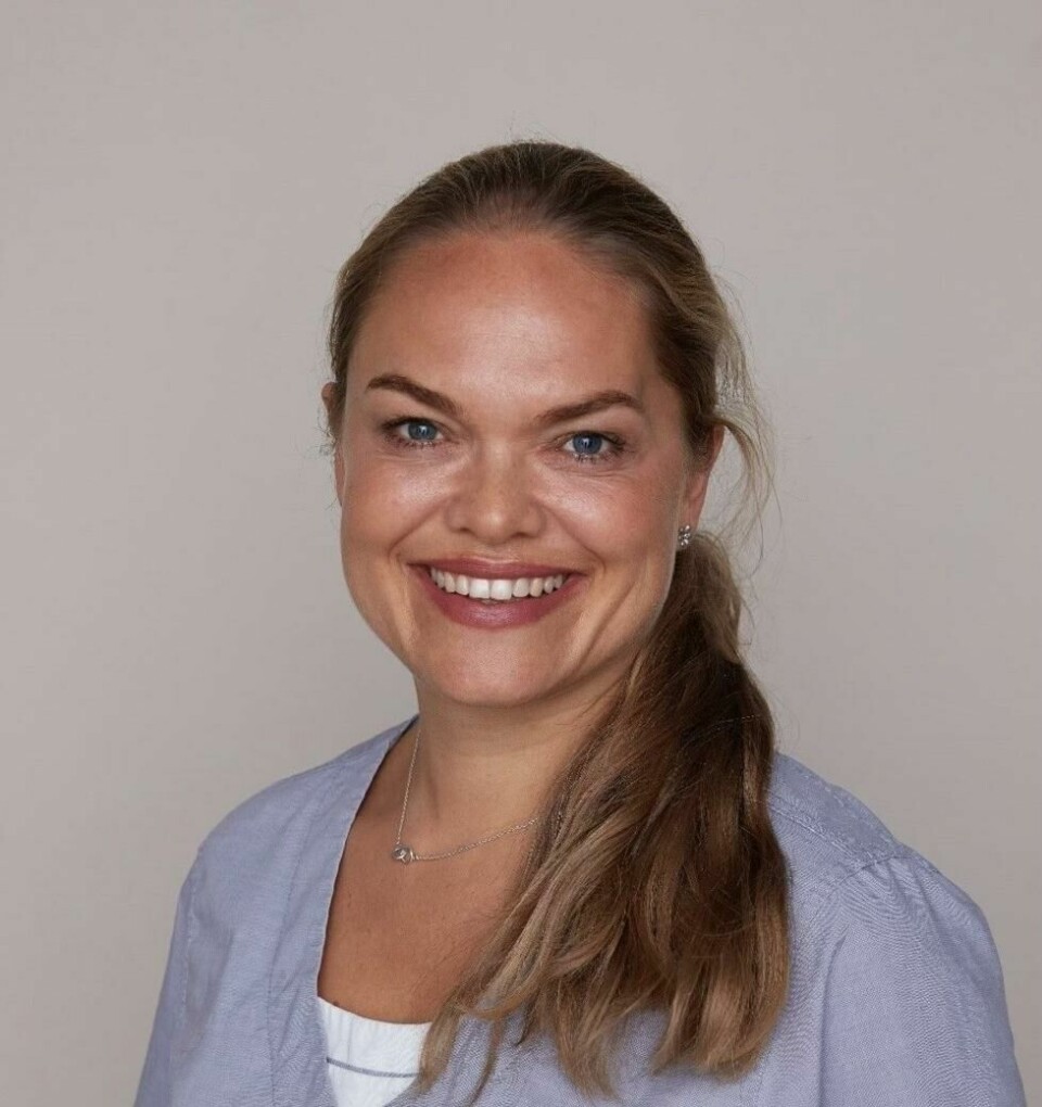 Hudlege Caroline Strandhagen fra Hudklinkken. Hudlege Caroline Strandhagen fra Hudklinkken.