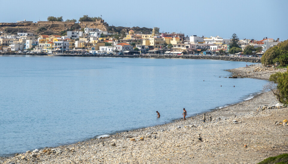 Kreta er populært blant nordmenn hos Apollo. Stranden i Paleochora på sørsiden av Kreta i Hellas i 2023.