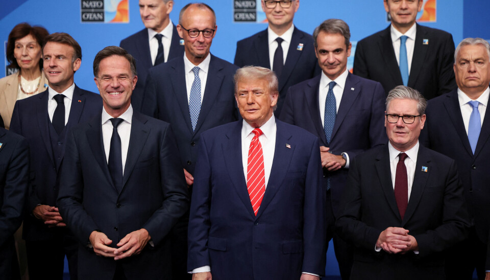Nato-møtet i Haag med blant annet Trump, Rutte, Macron, Mertz, Starmer og Orbán.