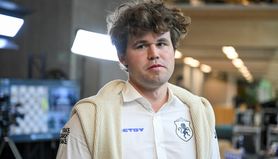 Magnus Carlsen under Norway Chess tidligere i år.