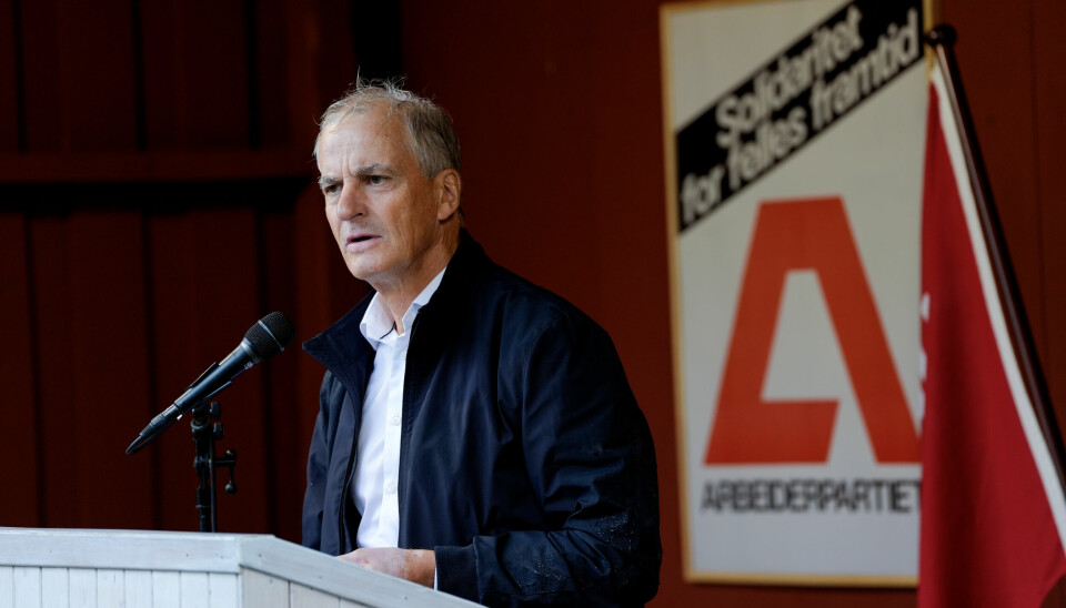 Statsminister Jonas Gahr Støre (Ap) ble utfordret på regjeringens Israel-politikk på Utøya torsdag.