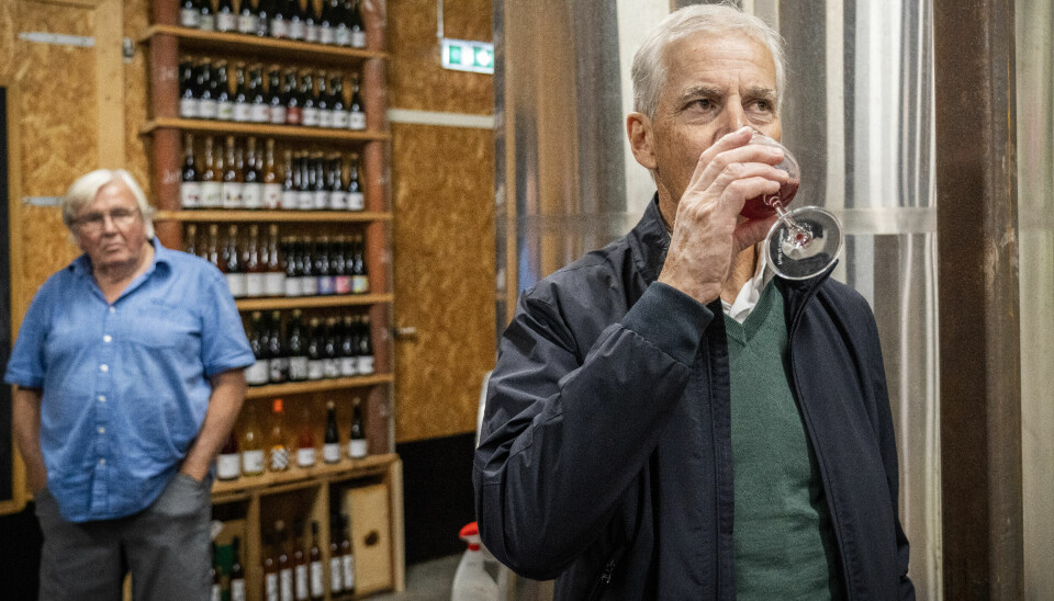 Tidligere i uken besøkte statsminister Jonas Gahr Støre (Ap) Lindheim Ølkompani i Gvarv under sin valgkampturné. Der fikk han også smake på noen av produktene.