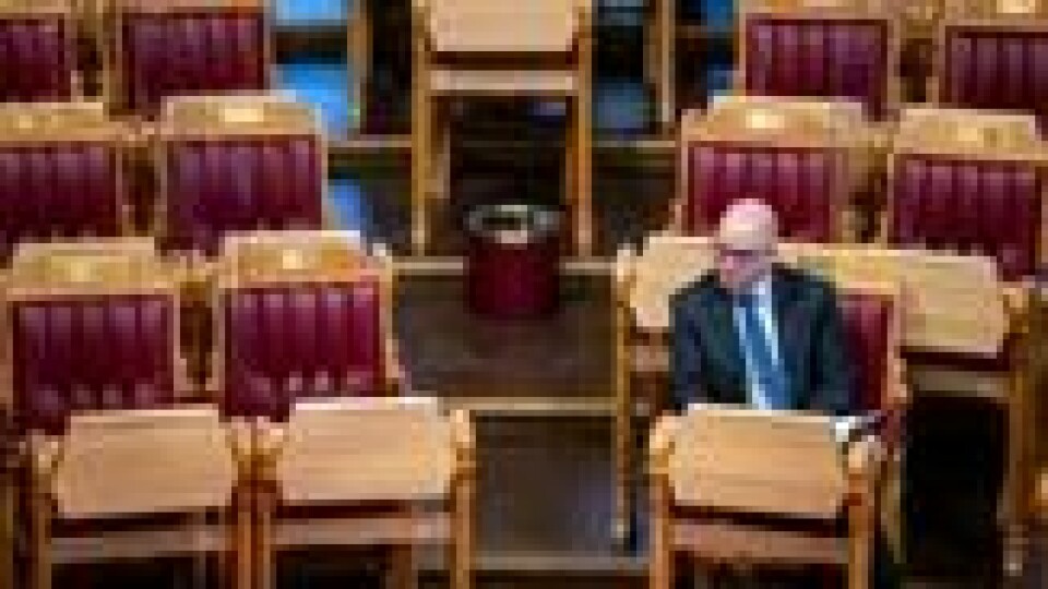 Forsvarsminister Odd Roger Enoksen (Sp) mener det fremdeles bør være et langsiktig mål for Nato å få til et partnerskap med Russland. Her er han i stortingssalen i forbindelse med spontanspørretimen. Foto: Javad Parsa / NTB Forsvarsminister Odd Roger Enoksen (Sp) mener det fremdeles bør være et langsiktig mål for Nato å få til et partnerskap med Russland. Her er han i stortingssalen i forbindelse med spontanspørretimen. Foto: Javad Parsa / NTB