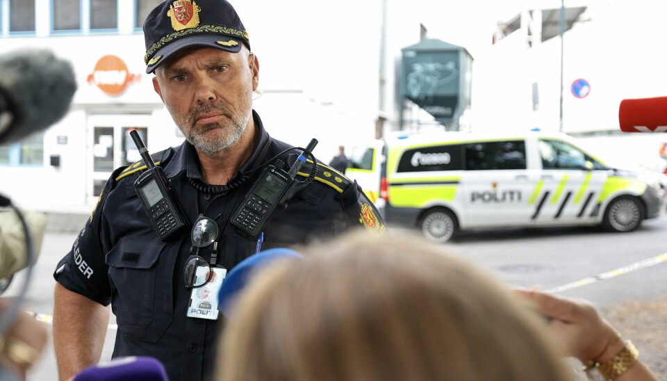 Innsatsleder Svein Arild Jørundland sier de ansatte blir fulgt opp av politi og helsevesen.