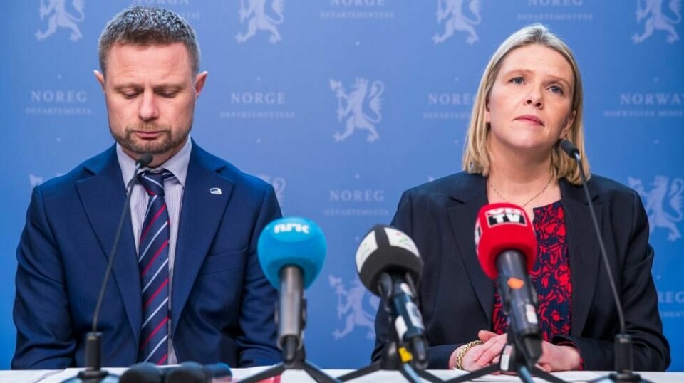 Helseminister Bent Høie (H) vil ikke svare på spørsmål om uttalelsene folkehelseminister Sylvi Listhaug kom med i helgen og kritikk som har kommet i etterkant. Arkivfoto: Håkon Mosvold Larsen / NTB scanpix