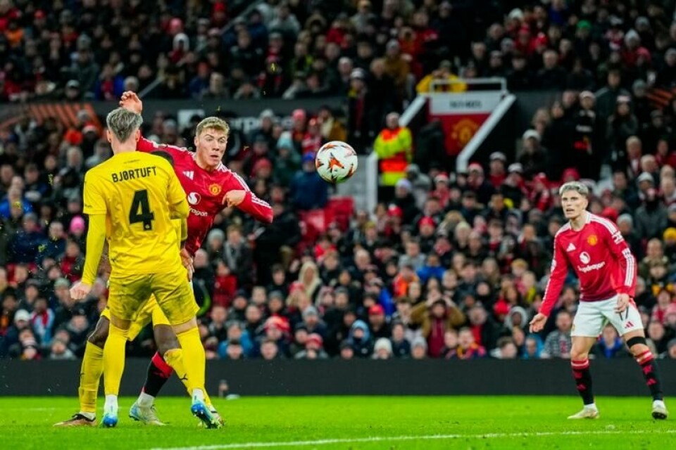 Rasmus Højlund ble matchvinner for Manchester United mot Bodø/Glimt.