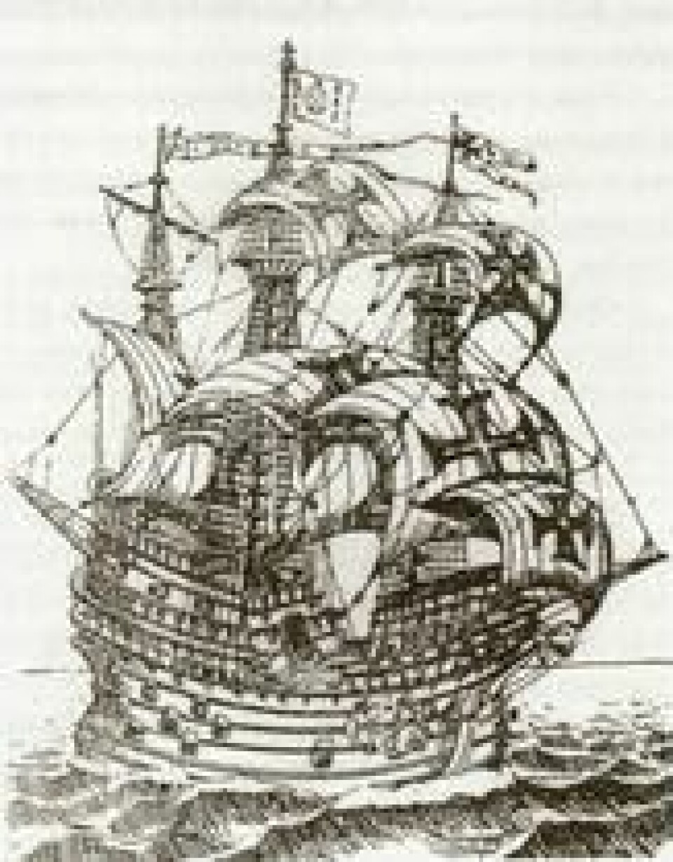 Flor de la Mar. Flor de la Mar. Foto: Francisco Rodrigues, Joaquim de Mello - Roteiro de Malacahttps://archive.org/details/albumdoseculo00unse/page/21/mode/1upMello, Joaquim de (1898). Centenario Indiano, Album Século; Marinha Histórica do Século XV e XVI. Lisboa., Public Domain, https://commons.wikimedia.org/w/index.php?curid=18170481 / Wikipedia