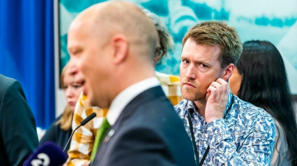 Lars Vangen får ett års karantene fra tidligere sjef Trygve Slagsvold Vedum.