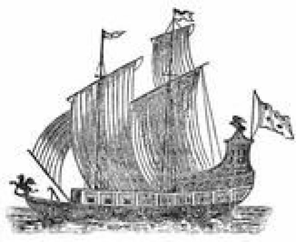 Le Griffon. Le Griffon. Foto: Father Louis Hennepin – (Utrecht, 1697), Offentlig eiendom, https://commons.wikimedia.org/w/index.php?curid=12675033 / Wikipedia