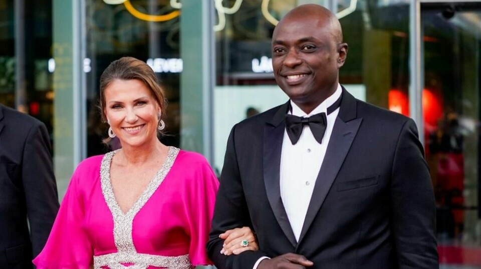 Prinsesse Märtha Louise og Durek Verrett. Foto: Lise Åserud / NTB