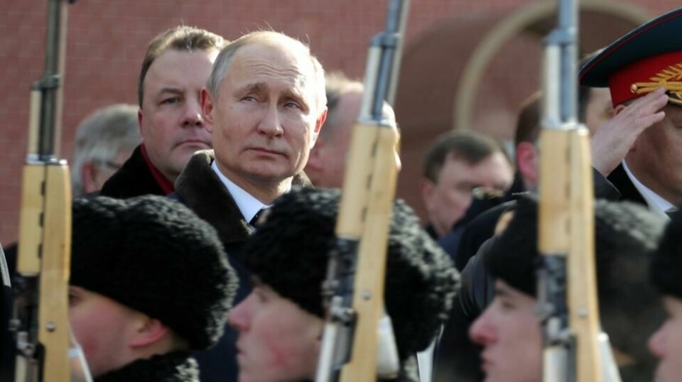 Russlands president Vladimir Putin. Kreml forbereder seg på at fiender skal bruke utradisjonelle metoder under et eventuelt kuppforsøk.