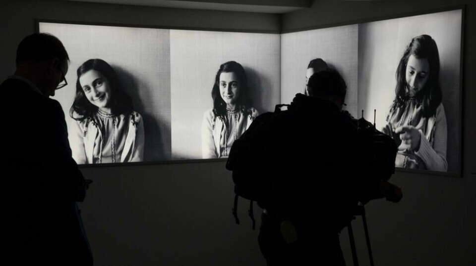 Fra Anne Frank-museet i Amsterdam. Foto: NTB / AP