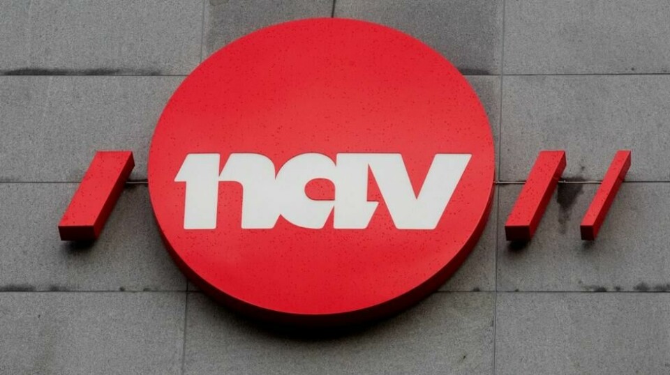 Logo NAV, Arbeids- og velferdsforvaltningen.