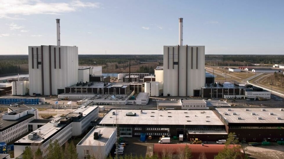 Kjernekraftverket Forsmark ligger på den svenske østkysten nord for Stockholm.