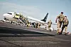 Caption: Danish soldiers board a plane to Latvia from Roskilde Airport, as the Danish combat battalion is being deployed as part of NATO's collective defense of the Baltics and Eastern Europe, near Roskilde, Denmark August 14, 2025. Ritzau Scanpix/Thomas Traasdahl via REUTERS ATTENTION EDITORS - THIS IMAGE WAS PROVIDED BY A THIRD PARTY. DENMARK OUT. NO COMMERCIAL OR EDITORIAL SALES IN DENMARK.