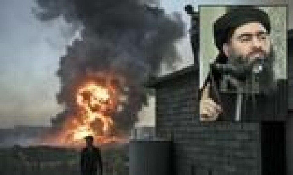 Terroristlederen Abu Bakr al-Baghdadi Terroristlederen Abu Bakr al-Baghdadi Foto: NTB scanpix