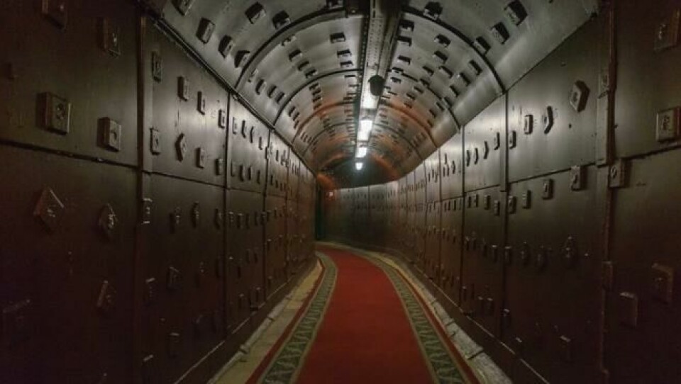 Bunker-42 i Moskva befinner seg 65 meter under bakken. Bunker-42 i Moskva befinner seg 65 meter under bakken. Foto: Gilmanshin / Shutterstock / NTB scanpix