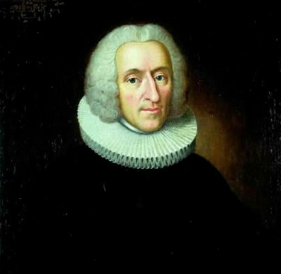 Portrett av Hans Egede, 1740. (Maleri av Johan Hörner/Frederiksborg. Falt i det fri, public domain) Portrett av Hans Egede, 1740. (Maleri av Johan Hörner/Frederiksborg. Falt i det fri, public domain)