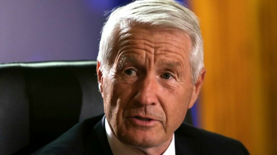 Avtroppende generalsekretær i Europarådet Thorbjørn Jagland. Arkivfoto: NTB Scanpix/AP.