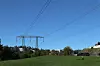 Bilde av høyspentmaster i Oslo. Strøm.