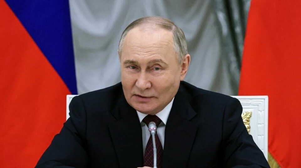 Russlands president Vladimir Putin sier i et intervju med Xinhua at han er åpen for Ukraina-dialog, men på visse vilkår. Foto: Vjatsjeslav Prokofjev / Sputnik / AP / NTB