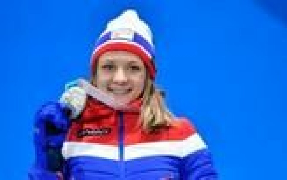 Maiken Caspersen Falla tok individuelt sølv under sprinten i Pyeongchang-OL. Maiken Caspersen Falla tok individuelt sølv under sprinten i Pyeongchang-OL. Foto: NTB scanpix