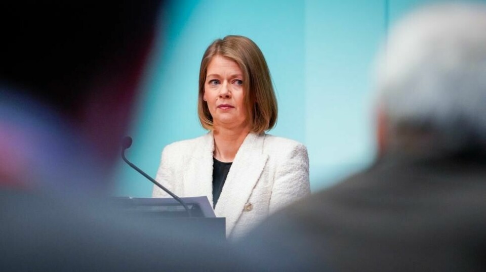 Sentralbanksjef Ida Wolden Bache. Norges Bank bommet på valutaprognoser og satte opp renten for sent, ifølge Norges Bank Watch. Foto: Ole Berg-Rusten / NTB