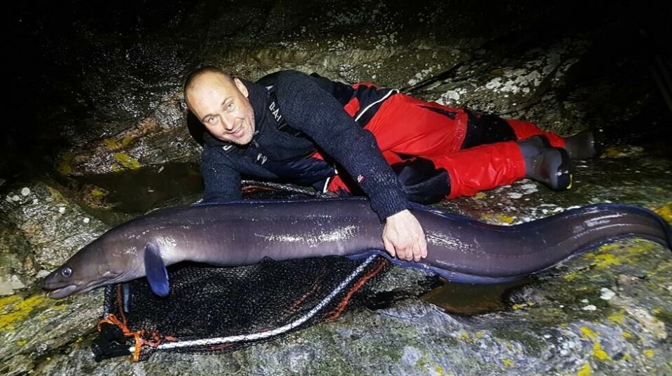 Endelig ble drømmen oppfylt! Foto: Julian Haugland