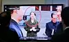 Kim Yo-jong på nordkoreansk TV. Foto: Foto: Ahn Young-joon / AP