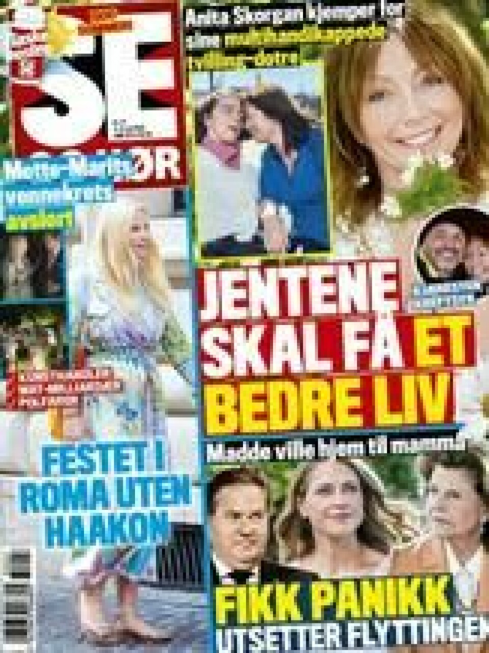 Faksimile av Se og Hør. Faksimile av Se og Hør.