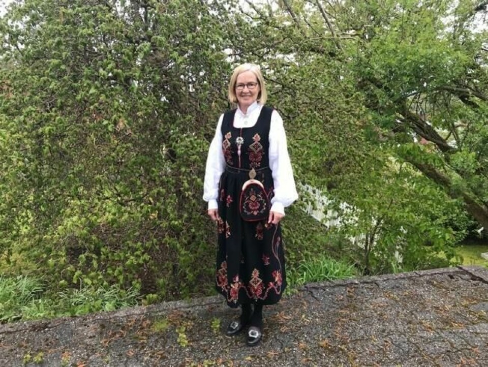 Kirstens svigerdatter, Ingebjørg Søvik, ble den neste til å arve bunaden etter hennes død. Kirstens svigerdatter, Ingebjørg Søvik, ble den neste til å arve bunaden etter hennes død.