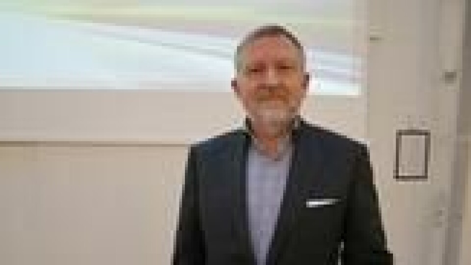 Øyvind Solberg Thorsen, direktør i Opplysningsrådet for veitrafikken (OFV) presenterte tallene for bilsalget i 2019. Øyvind Solberg Thorsen, direktør i Opplysningsrådet for veitrafikken (OFV) presenterte tallene for bilsalget i 2019. Foto: Elisabeth Bergskaug/ABC Nyheter