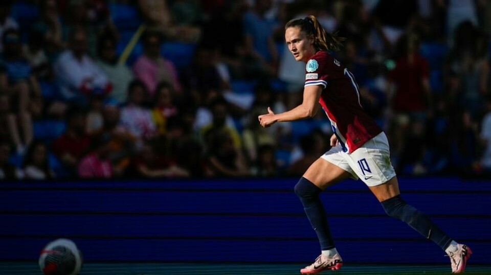 Caroline Graham Hansen og Barcelona avsluttet sesongen søndag. Foto: Beate Oma Dahle / NTB