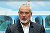 Hamas-bevegelsens politiske leder Ismail Haniyeh. Foto: Dalati Nohra/Lebanese Official Government via AP / NTB