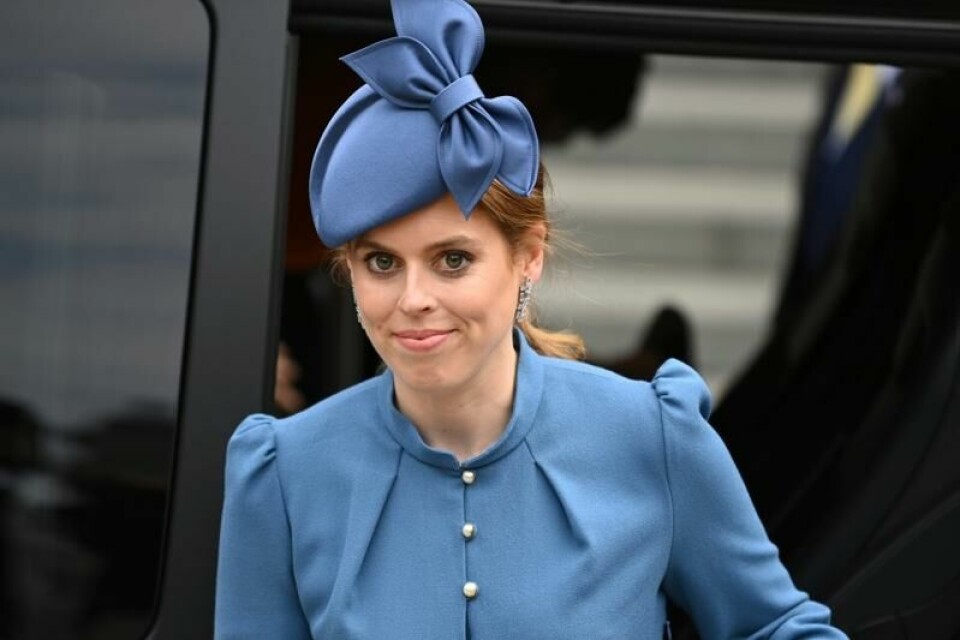 Prinsesse Beatrice fødte sitt andre barn, Athena Elizabeth Rose Mapelli Mozzi, 22. januar. Kongehusekspert Ole-Jørgen Schulsrud-Hansen forklarer det noe utradisjonelle navnet. Her er prinsessen avbildet i 2022.