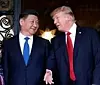 Kinas president Xi Jinping var på besøk hos sin amerikanske kollega Donald Trump (t.h.) i begynnelsen av april. Foto: Alex Brandon / AP