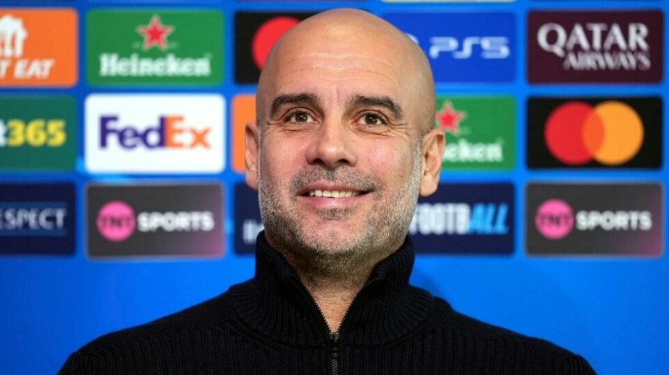 Manchester City-manager Pep Guardiola føler med Erik ten Hag. Foto: Martin Rickett/PA via AP / NTB
